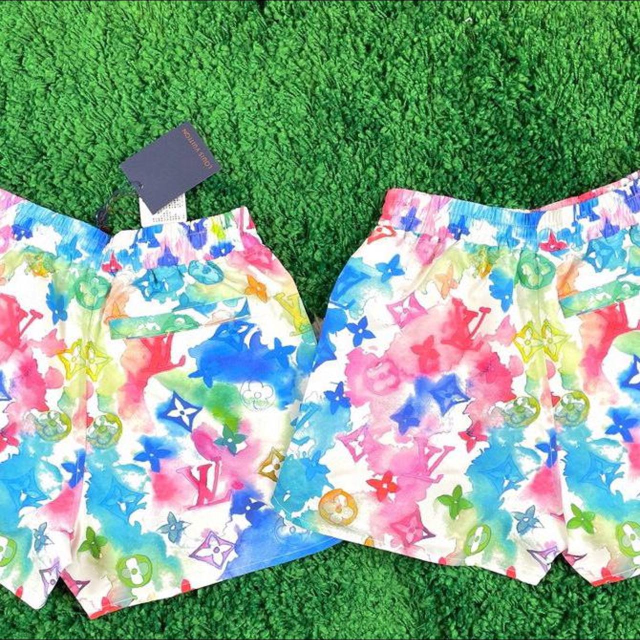 Louis Vuitton Men's Multi Shorts Depop