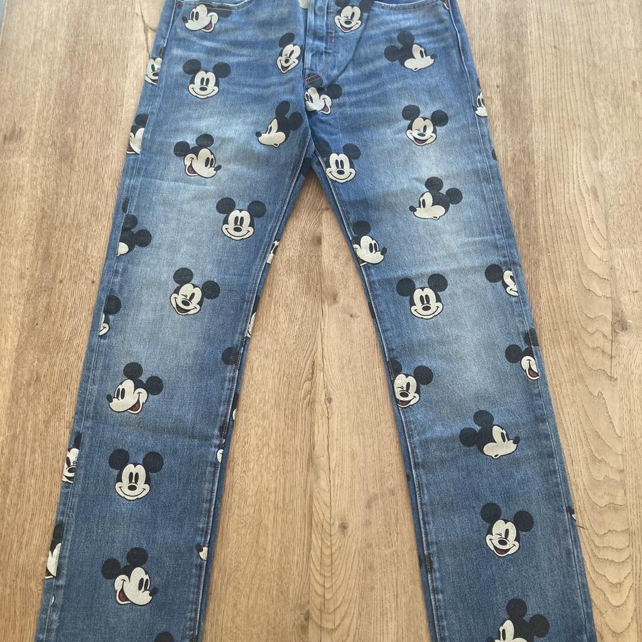 Levi s 501 x Mickey Mouse jeans. New without. Depop