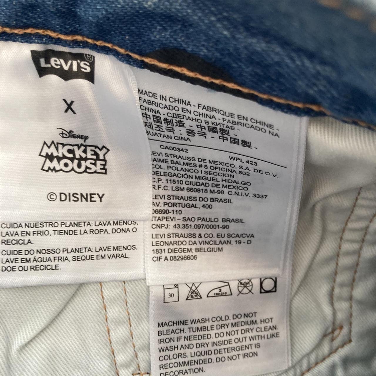 Levi’s 501 x Mickey Mouse New