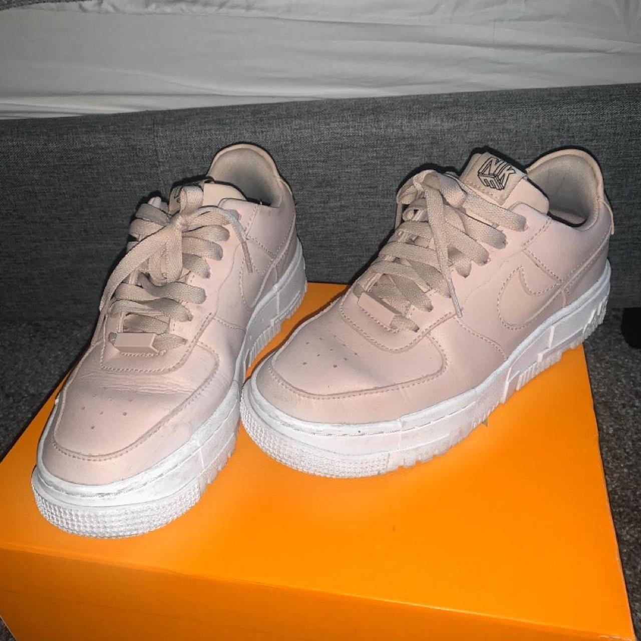 Nude nike air sale force ones