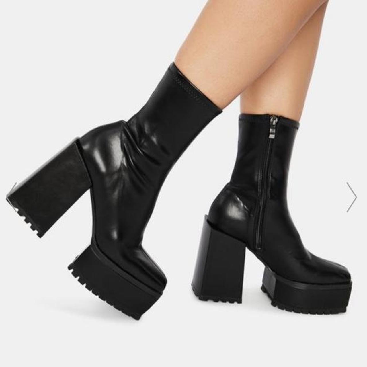 disappearing act platform boots