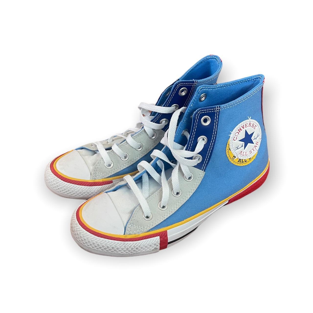 chuck taylor all star colorblock patch high top