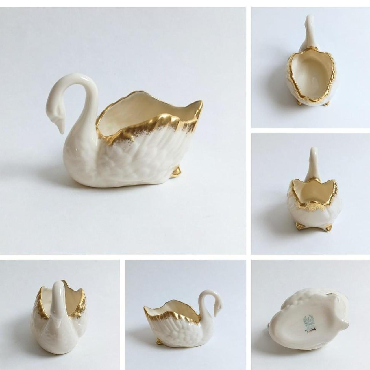 Lenox Swan Small vintage off white Lenox swan... Depop