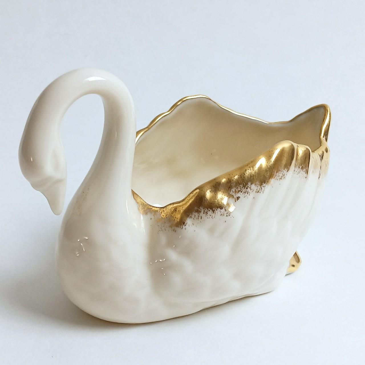 Lenox Swan Small vintage off white Lenox swan... Depop