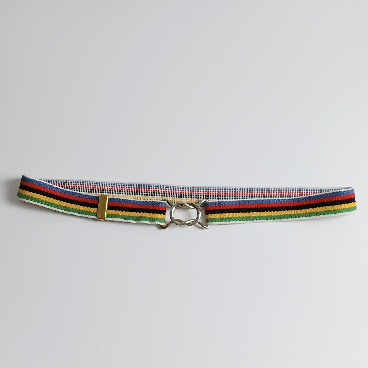 elastic rainbow belt