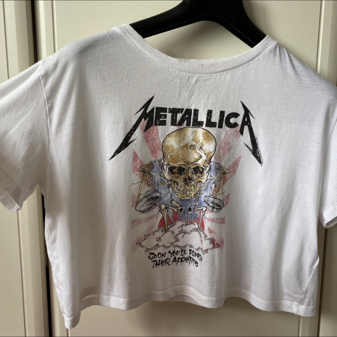 baju metallica h&m