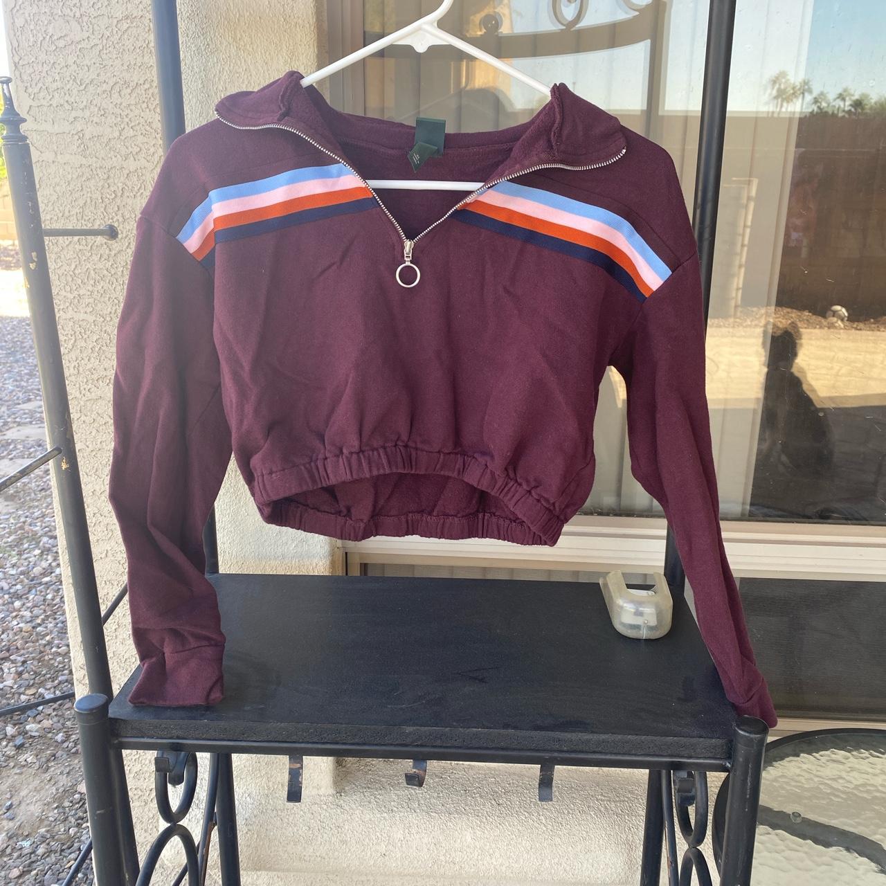 Wild fable (Target brand) cropped half zip top,