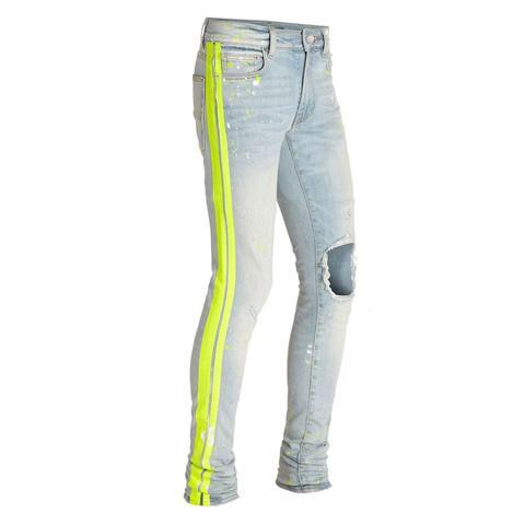 Amiri best sale neon jeans