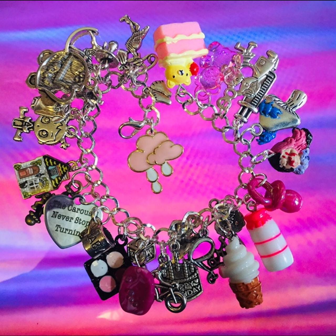 Melanie Martinez bracelet with charms representing... - Depop