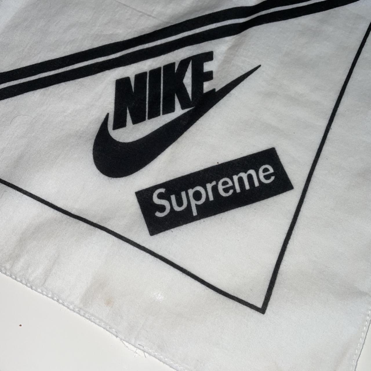 Nike x Supreme White Bandana, Condition 10/10, barely...