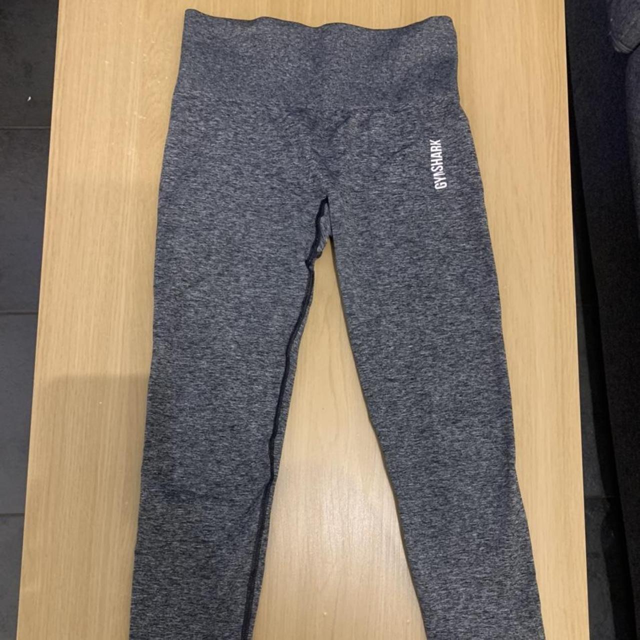 Gymshark adapt marl grey leggings Size XS. Perfect... - Depop