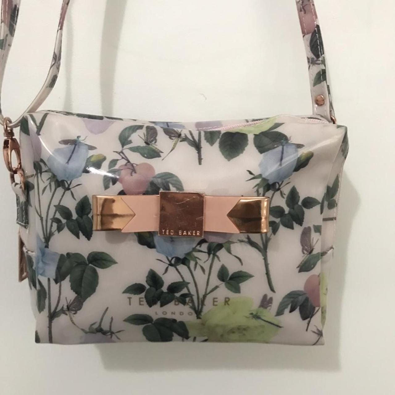 Ted authentic Baker All Over Floral Leather Crossbody Bag