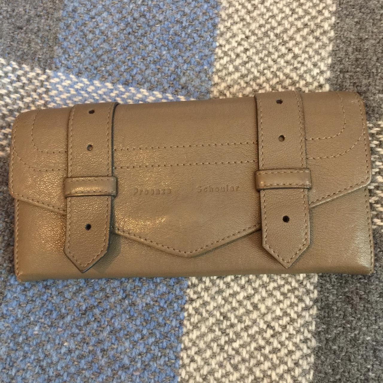 Proenza Schouler PS2 Continental Wallet in Grey Depop