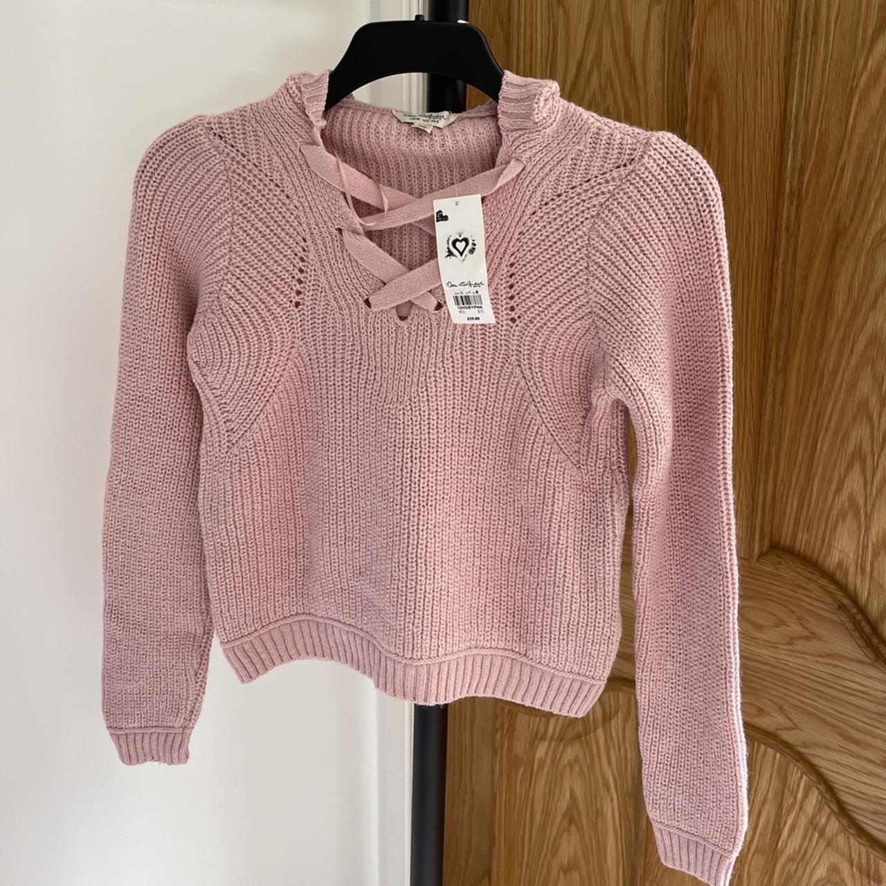Brand NEW Women’s Miss Selfridge Pink Hoodie Size... Depop
