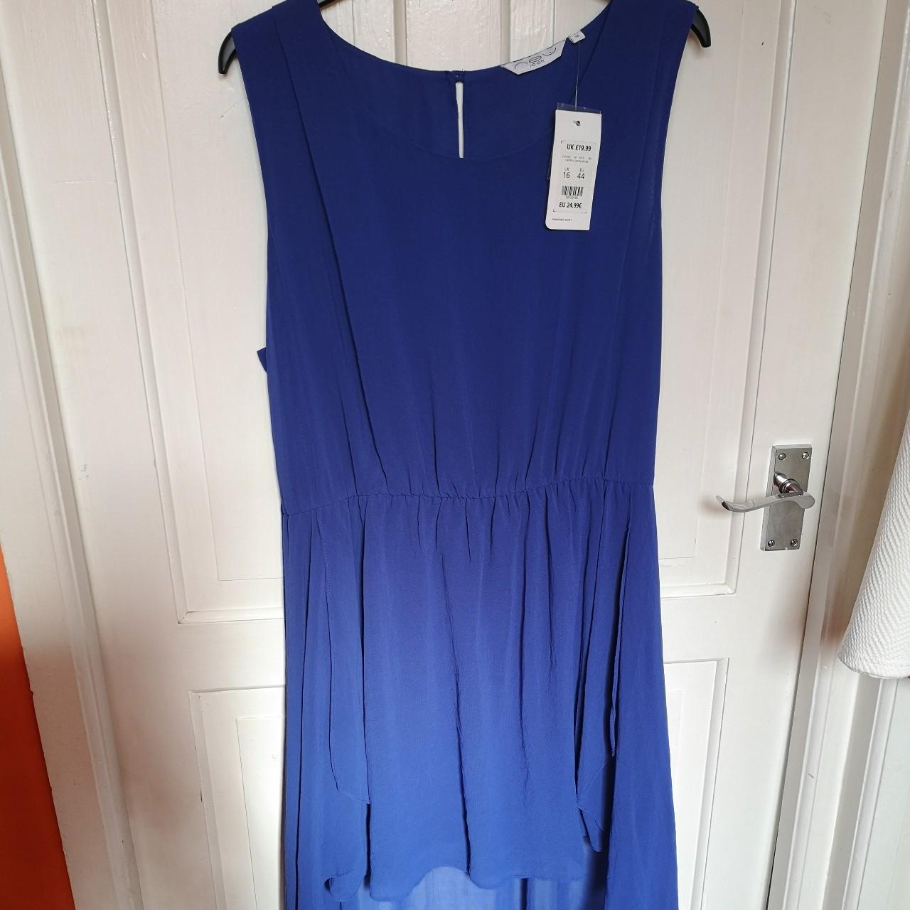 New Look cobalt blue dress Size 16 Brand new with... - Depop