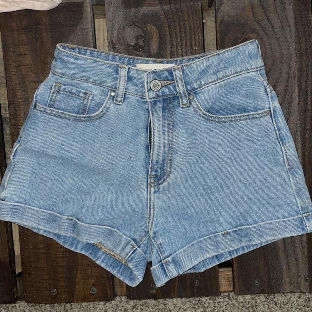 PacSun Women's Blue Shorts | Depop