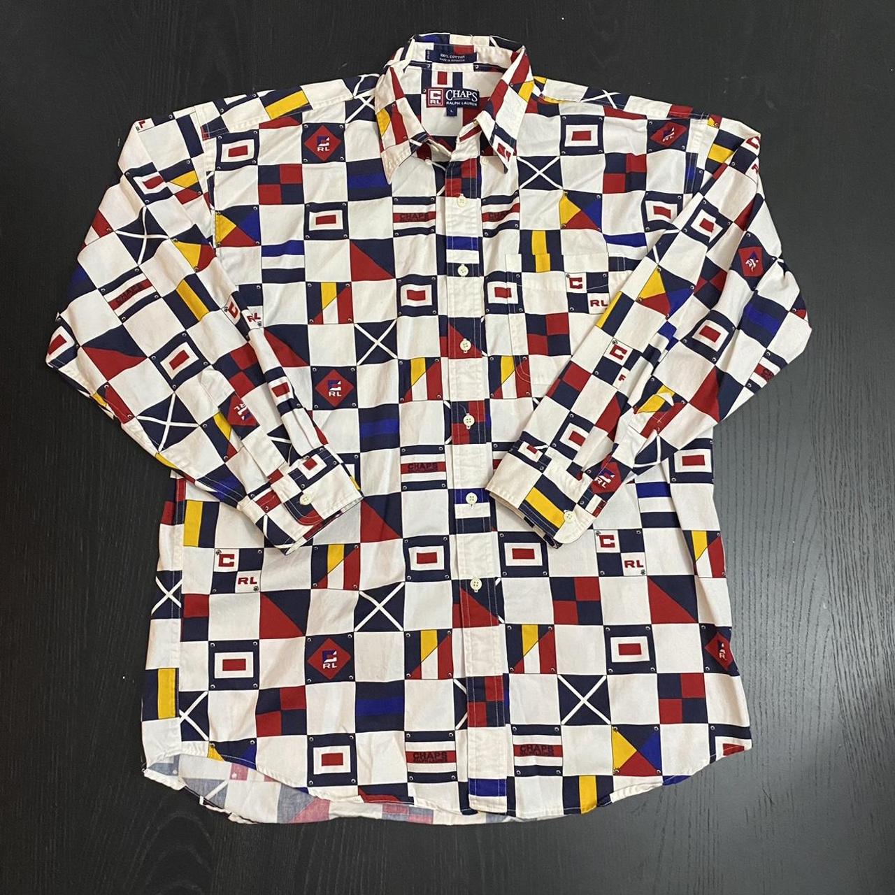 Chaps Men's Multi Shirt | Depop