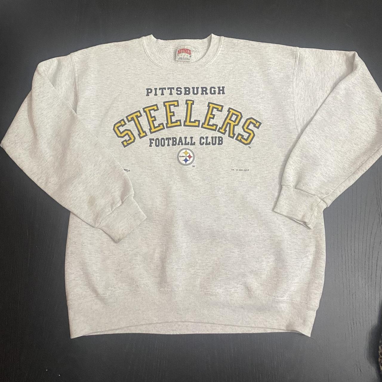 Vintage NFL Pittsburgh Steelers Tee Shirt 1995 Size XL Made in USA