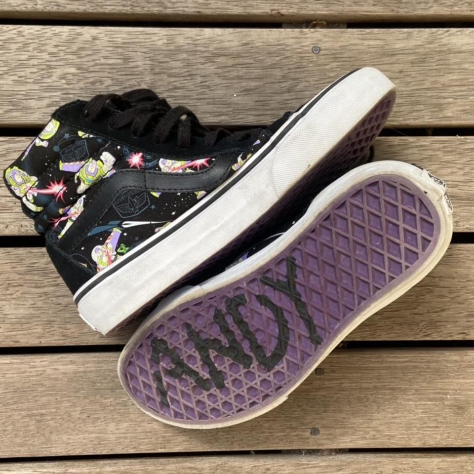 Pixar Toy Story Buzz Lightyear Vans ANDY on. Depop