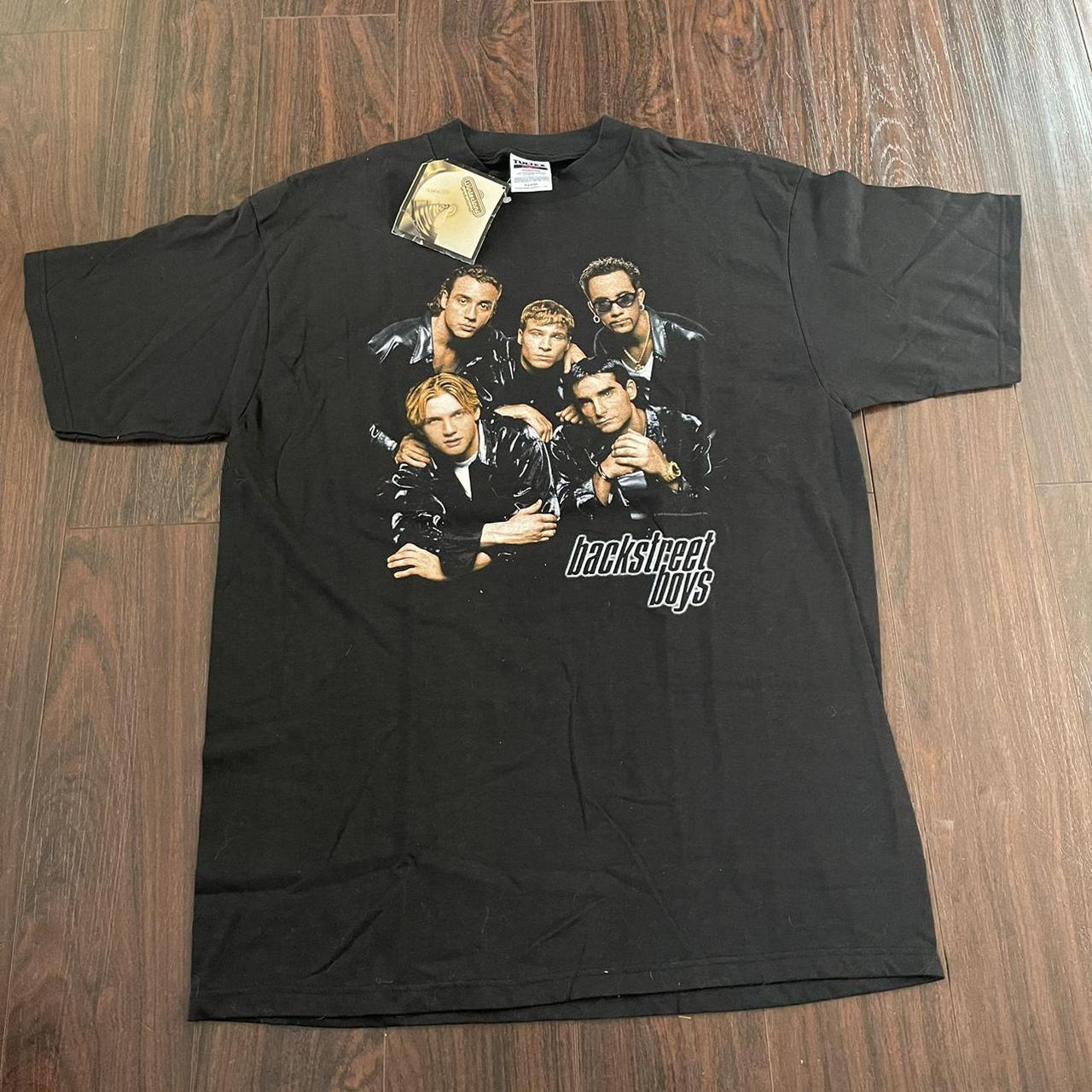 Vintage Backstreet Boys Shirt 1998 Tour Size XL... - Depop