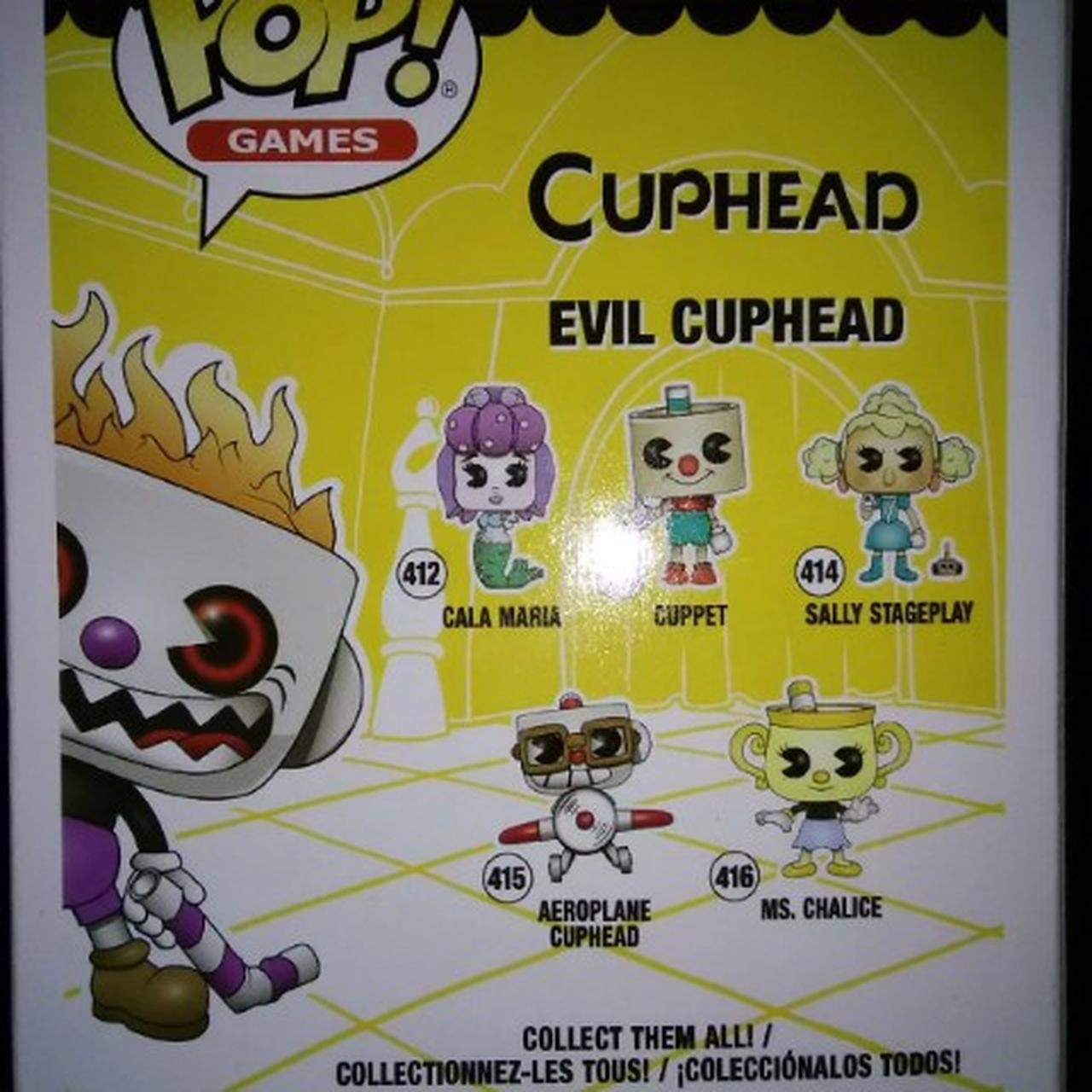 Evil cuphead funko clearance pop