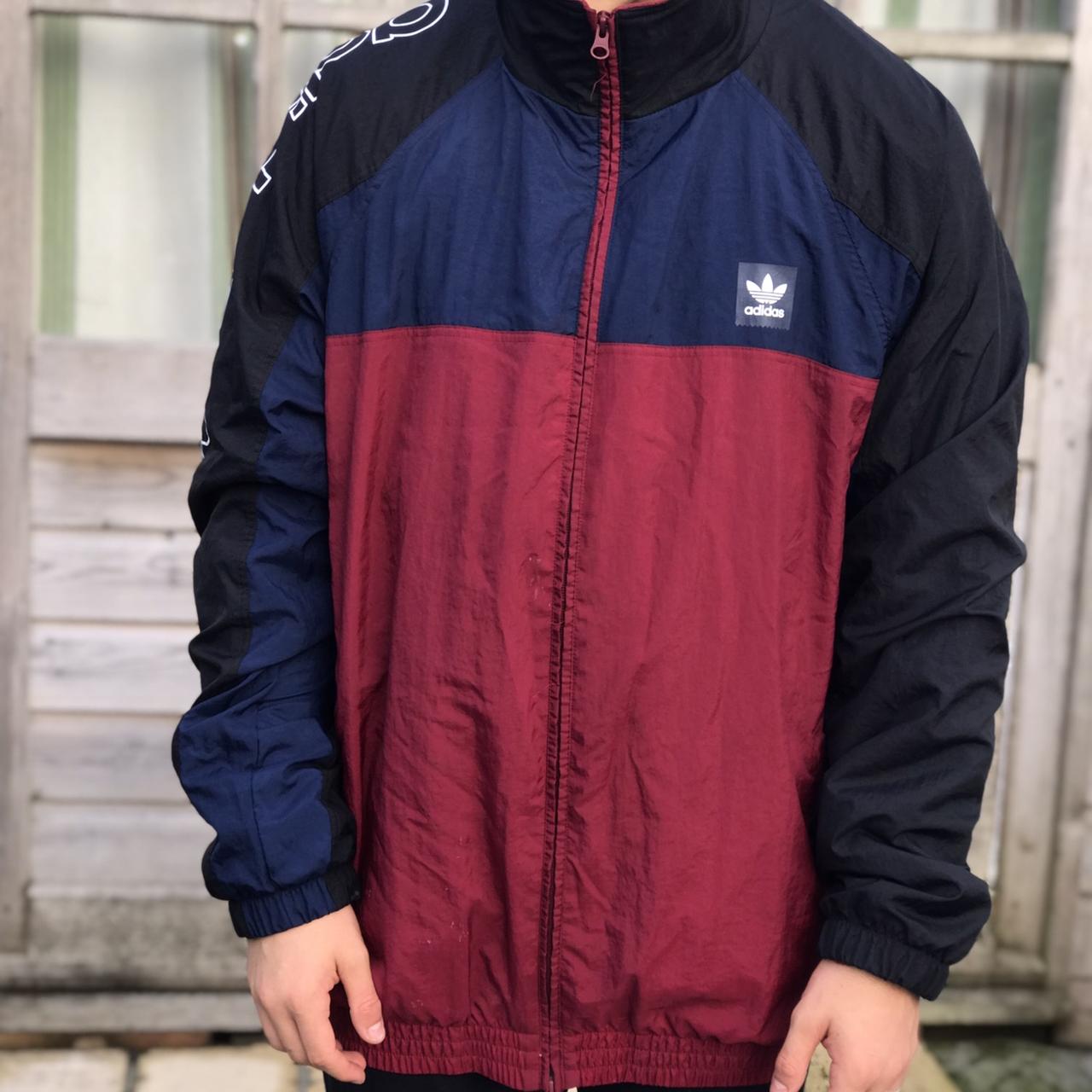 Really cool vintage Adidas jacket. Suitable for men... Depop