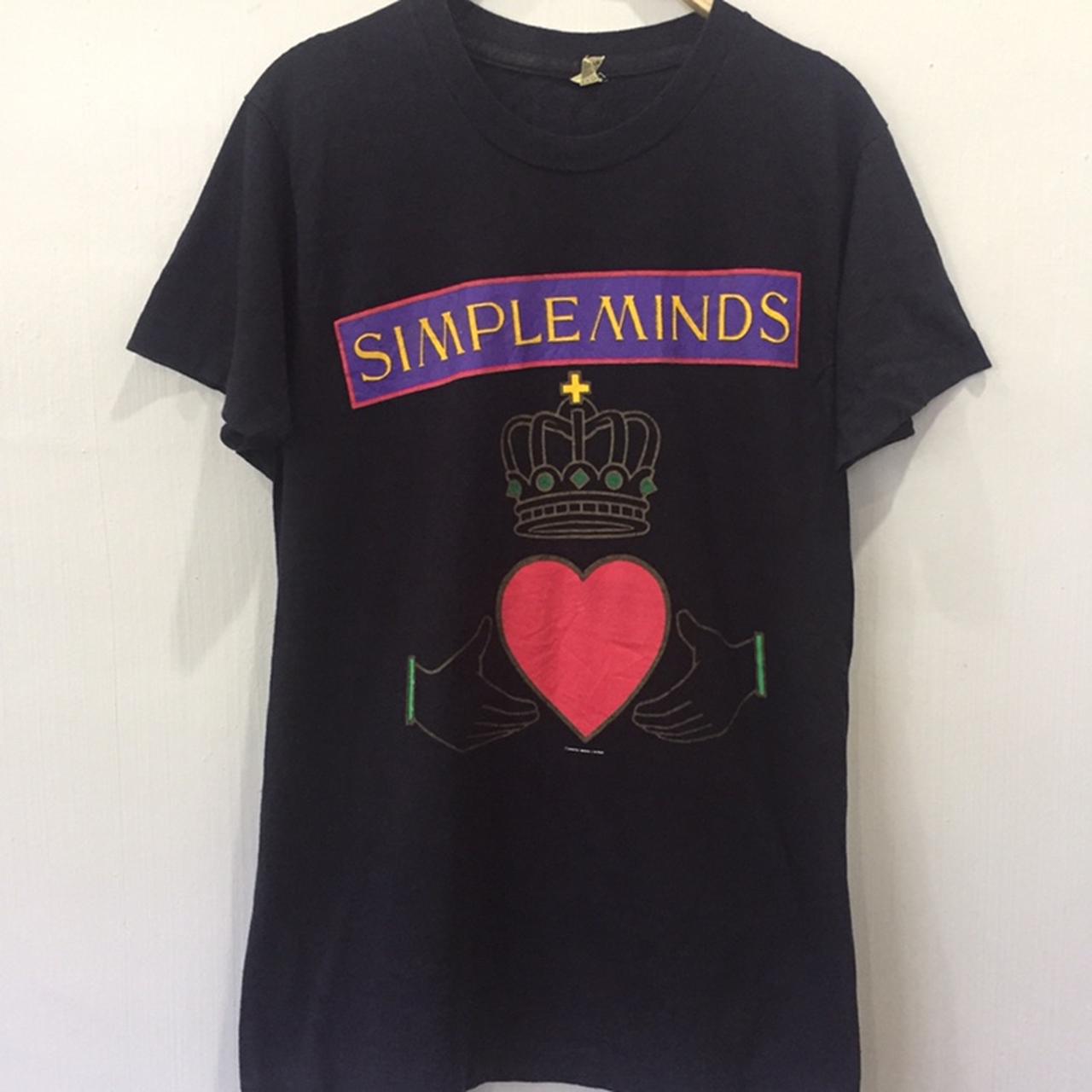Vintage Simple European Tour 1989 T Shirt... - Depop