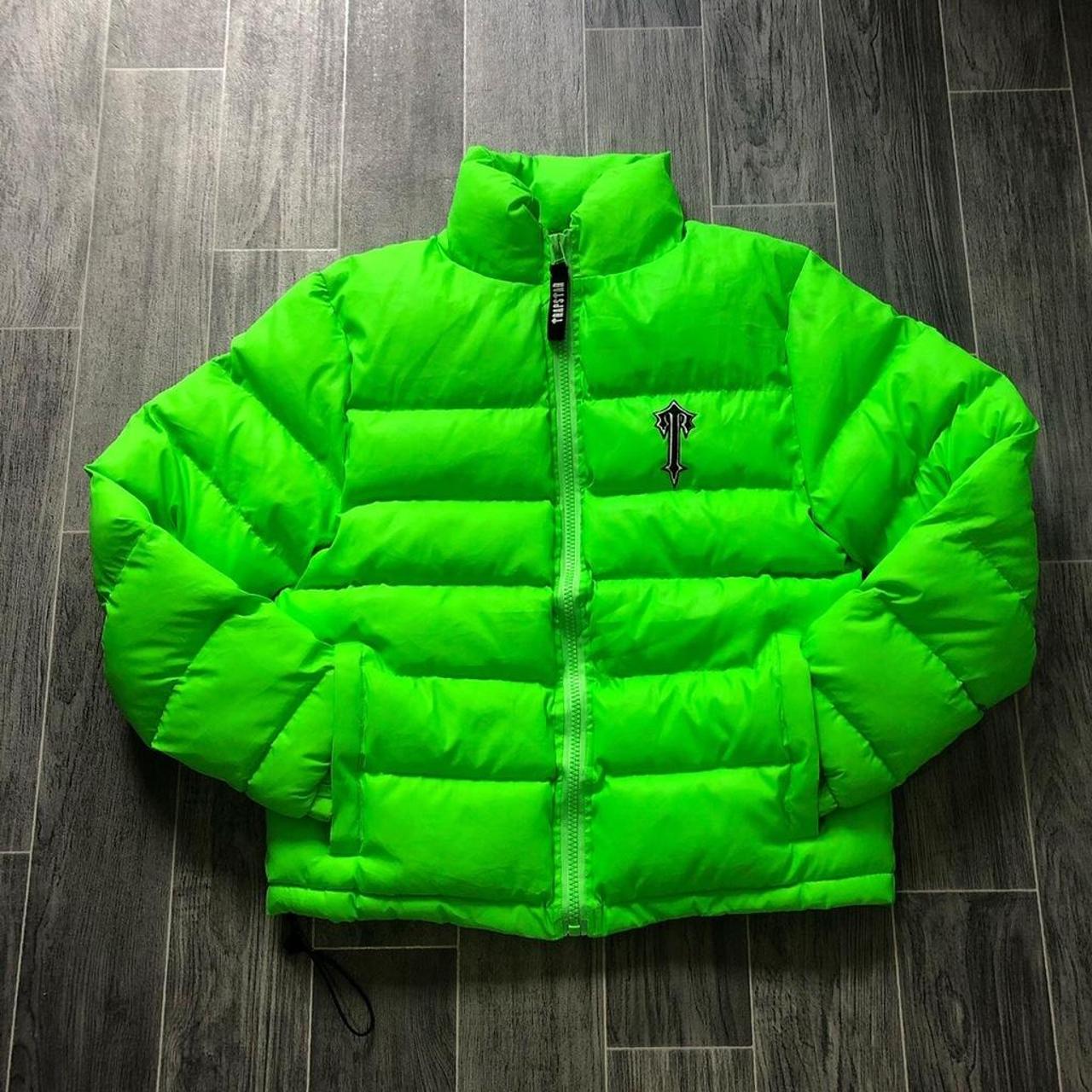 trapstar reflective puffer jacket