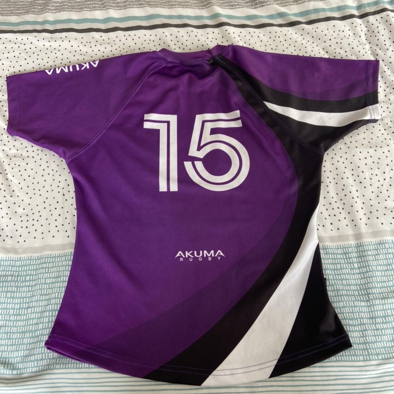 Rugby 7s Bespoke Akuma kit medium Purple Cobras 🐍... Depop
