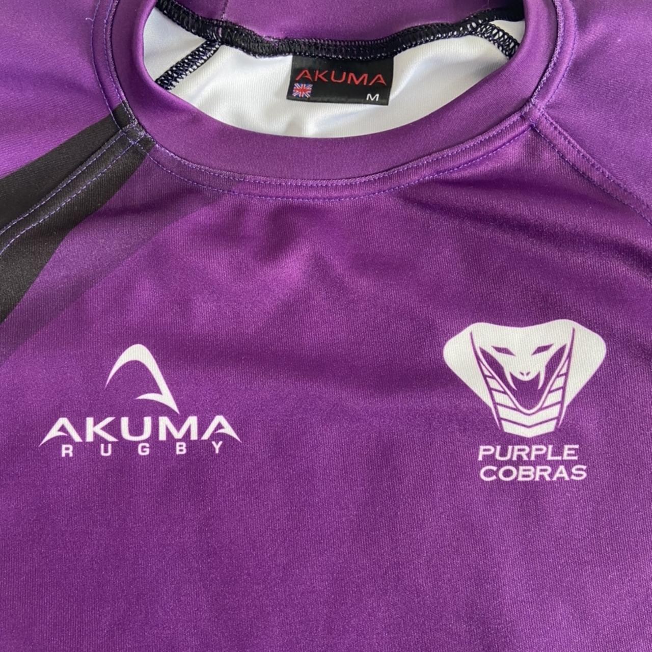 Rugby 7s Bespoke Akuma kit medium Purple Cobras 🐍... Depop