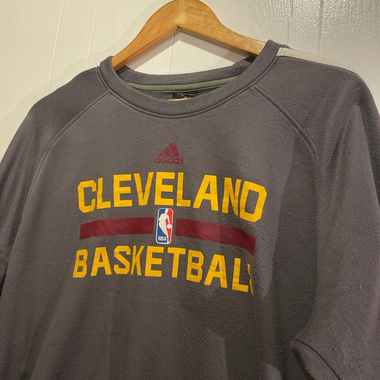 Adidas Cleveland Basketball NBA sweatshirt in dark... Depop