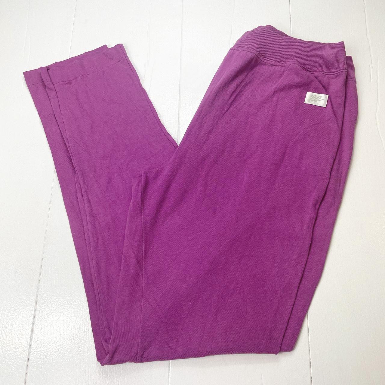 Nike Women's Purple and Pink Joggers-tracksuits | Depop