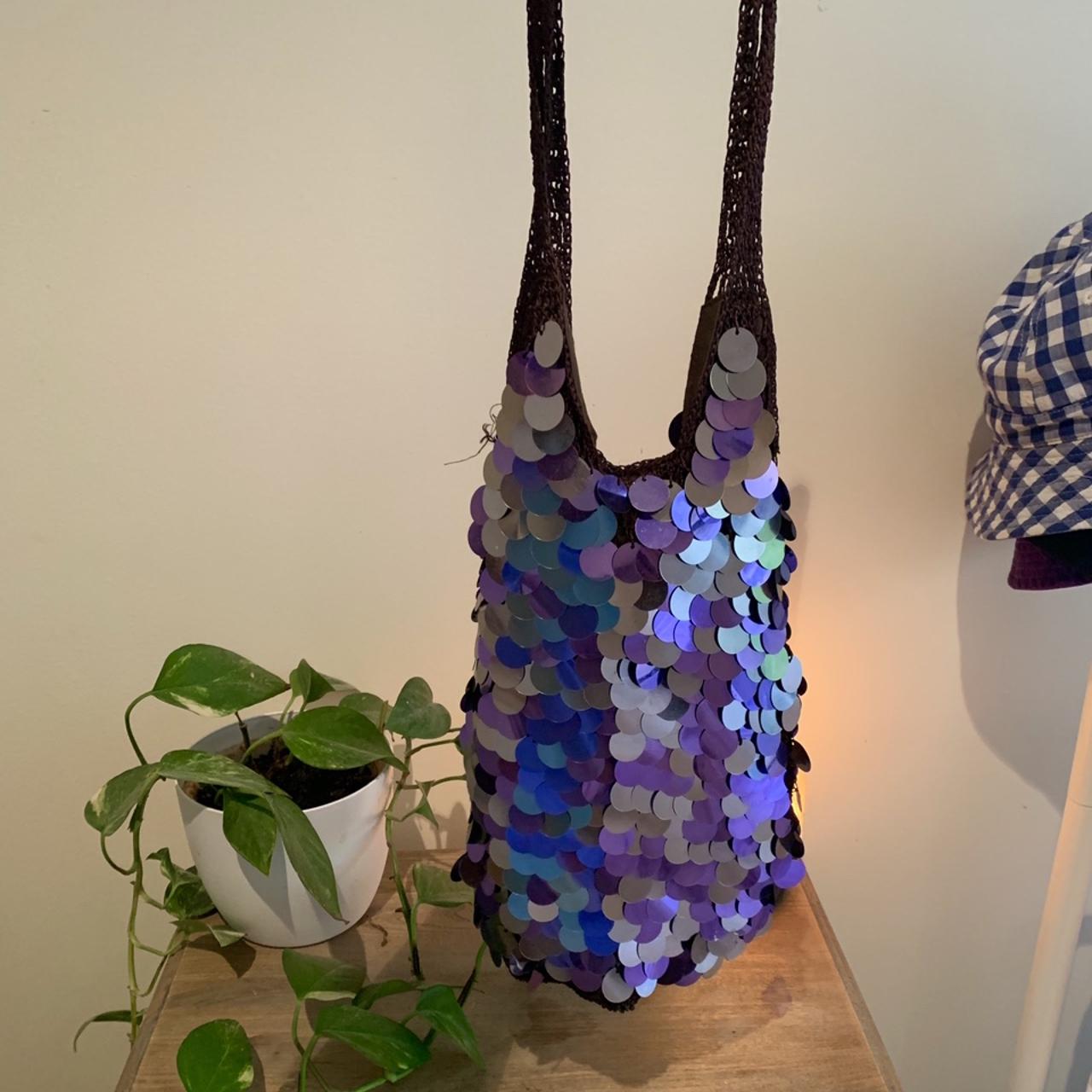 FENDI Purple Gray Sequin Python Leather Baguette Evening Shoulder Flap Bag  For Sale at 1stDibs | fendi purple sequin baguette, fendi baguette sequin,  fendi baguette purple sequin