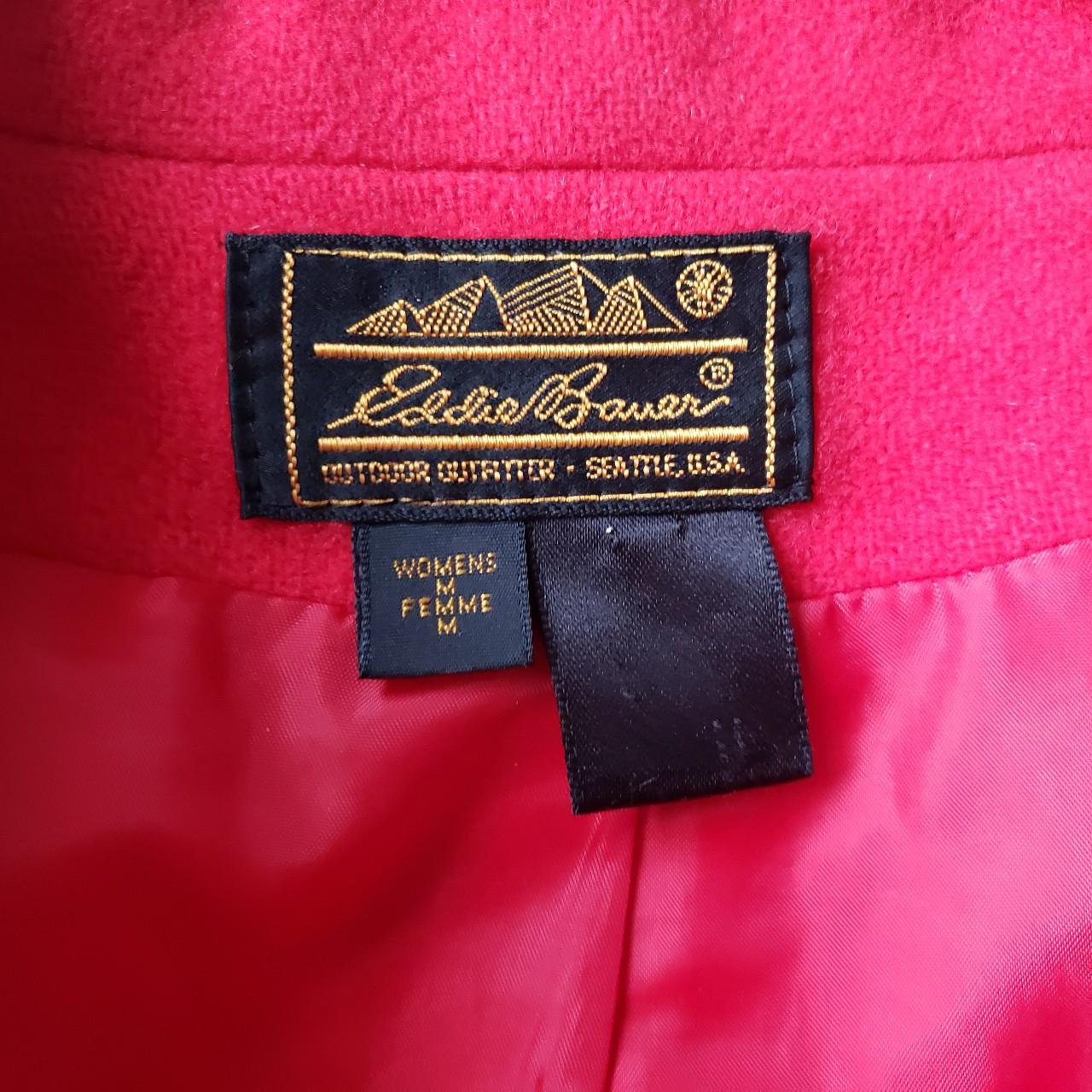 Vtg Eddie Bauer Outdoor Outfitters Women's Red Coat... Depop