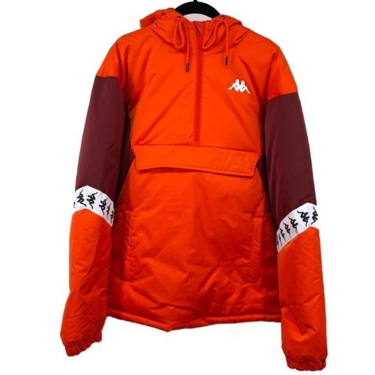 Red hot sale kappa windbreaker