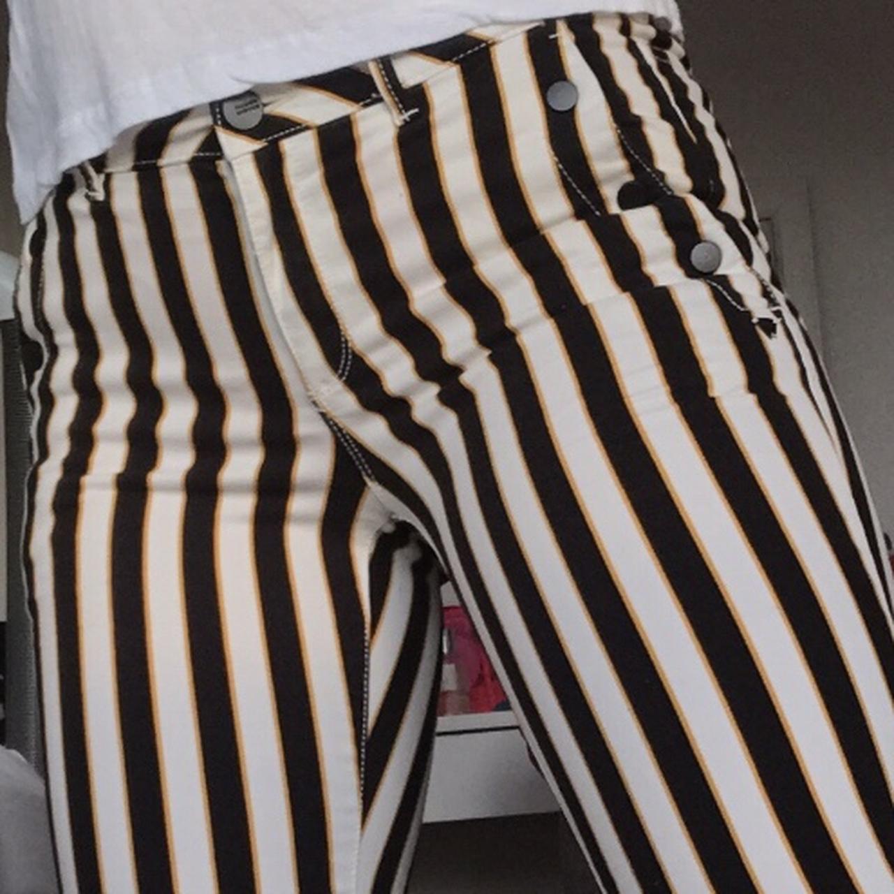 Scotch and soda striped on sale pants