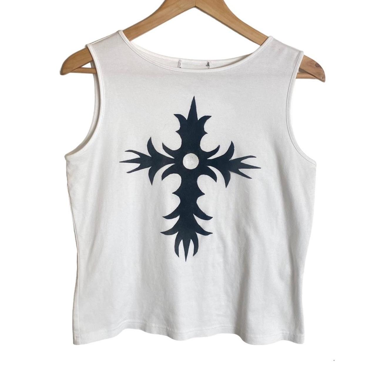 Women's Black And White Vests-tanks-camis 