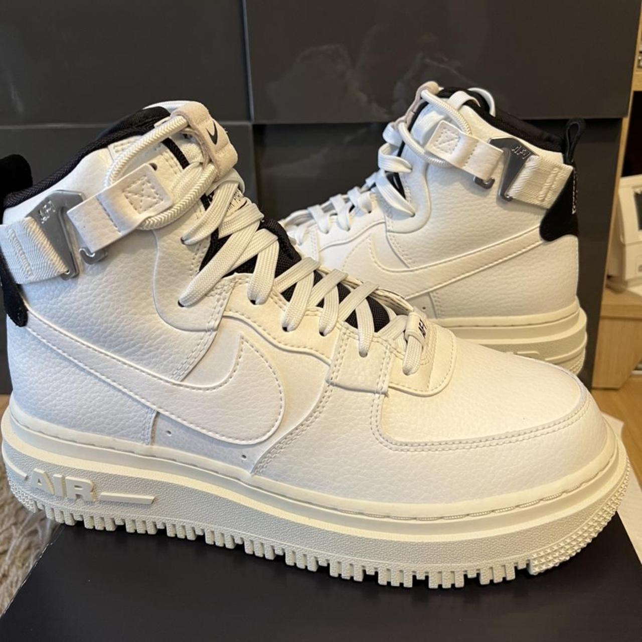 nike white air force 1 hi utility trainers