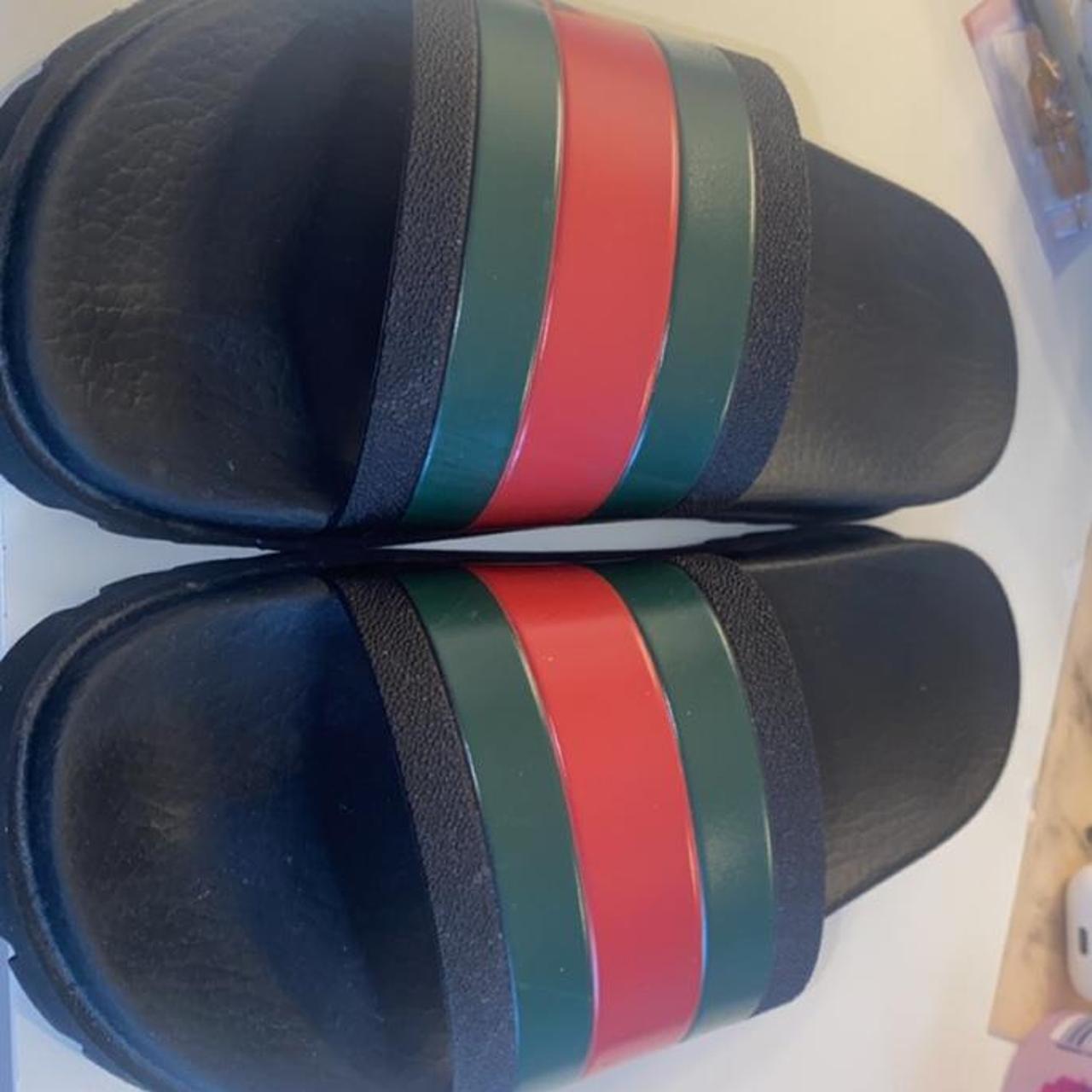 Gucci Slides Mens size 5= 39 IT Also fits a woman’s... Depop