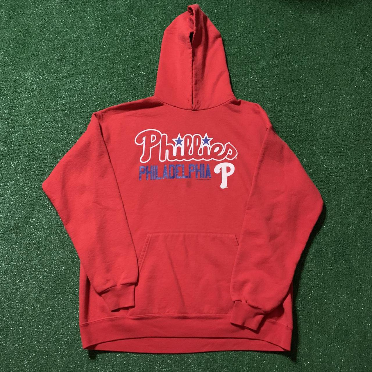 Philadelphia Phillies Zip Up hoodie sweatshirt - Depop