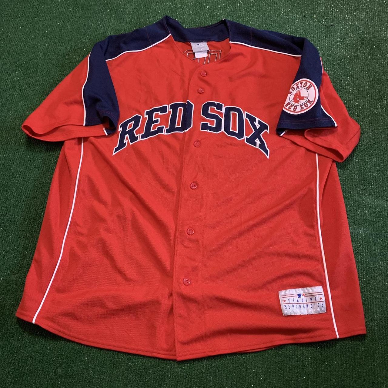 RED SOX PEDROIA JERSEY ⚡️ - Size: S/M Color: - Depop