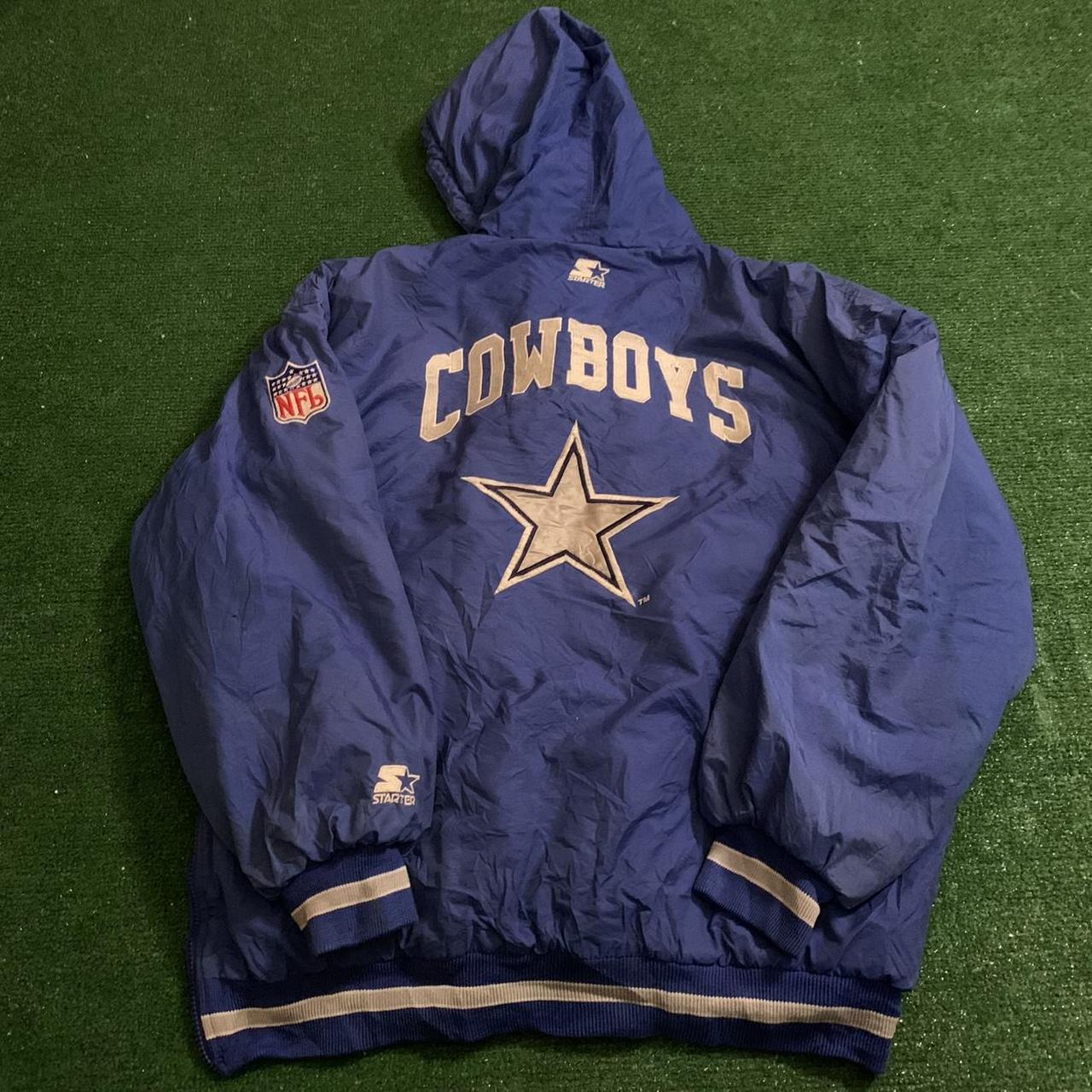 Vintage Dallas Cowboys Starter Jacket Size - Depop