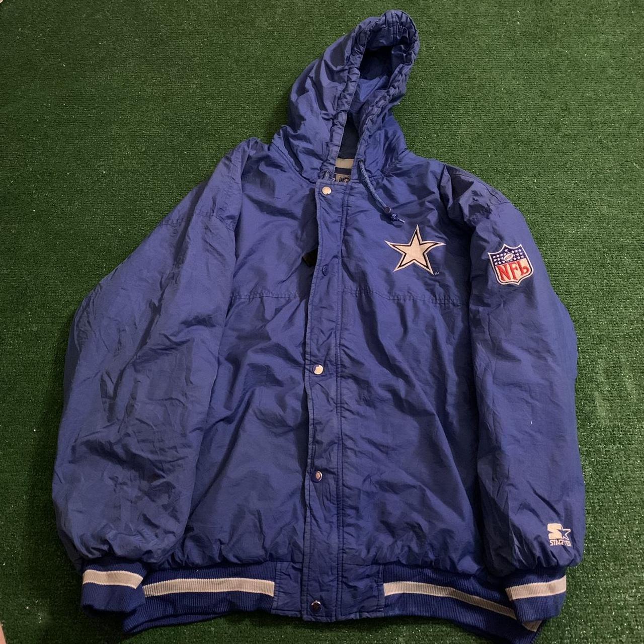 Dallas Cowboys Vintage Starter Jacket (Classic 90s - Depop