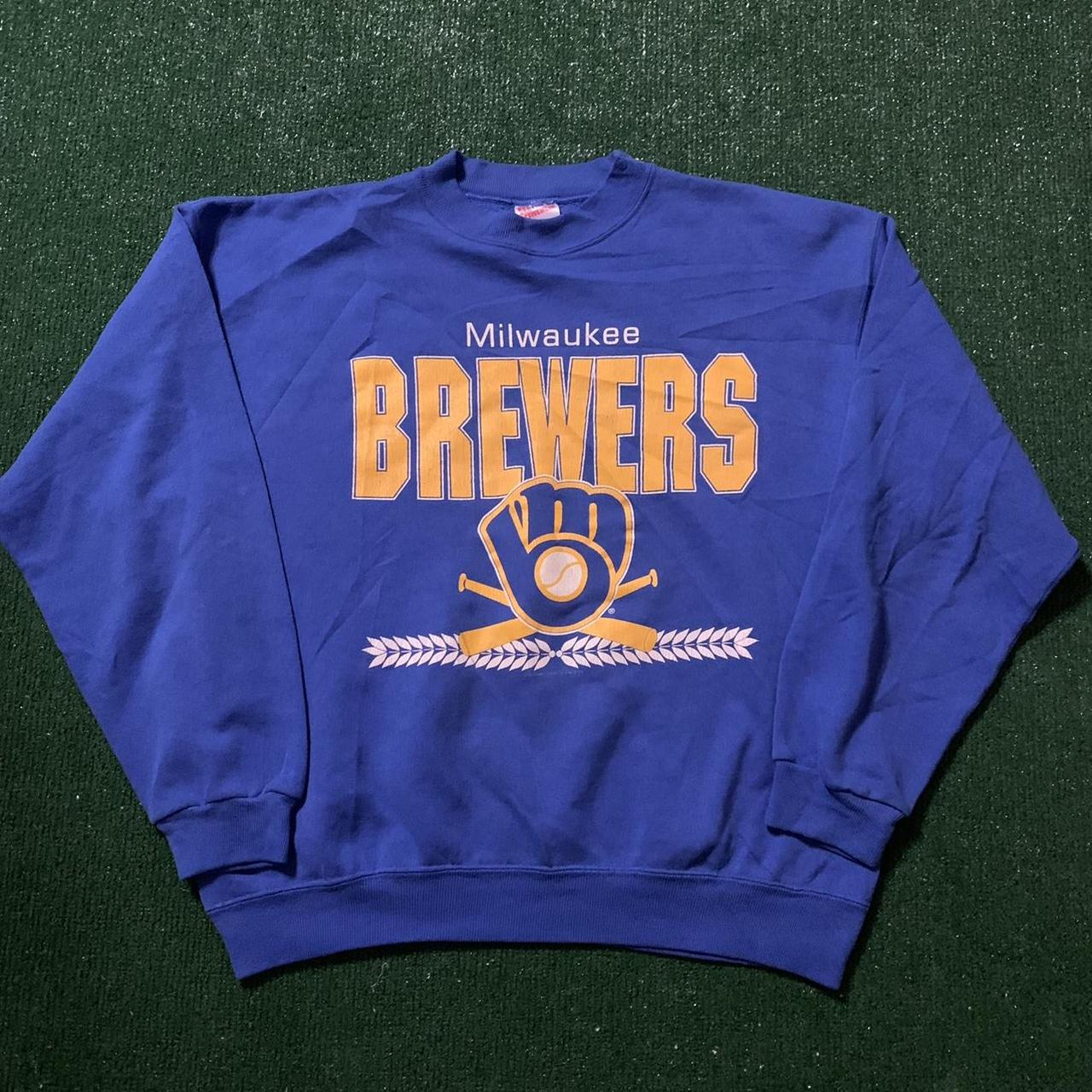 brewers crewneck