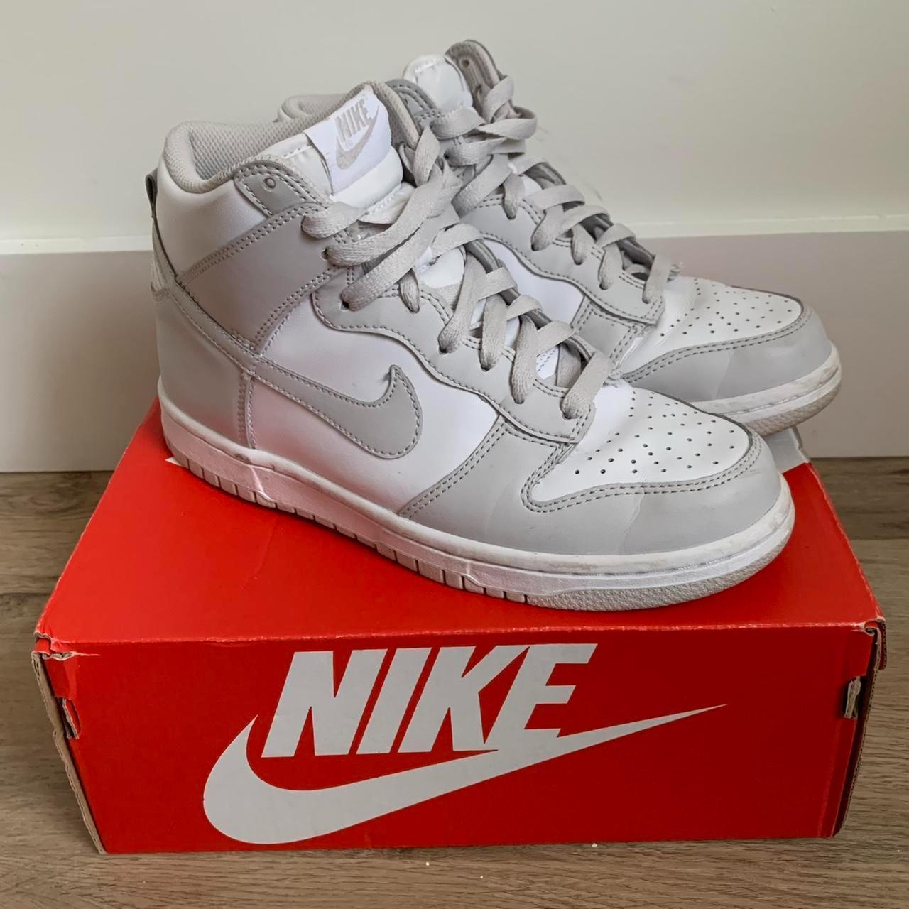 ☑️Nike Dunk High Vast Grey☑️ Vast grey nike dunks,... - Depop