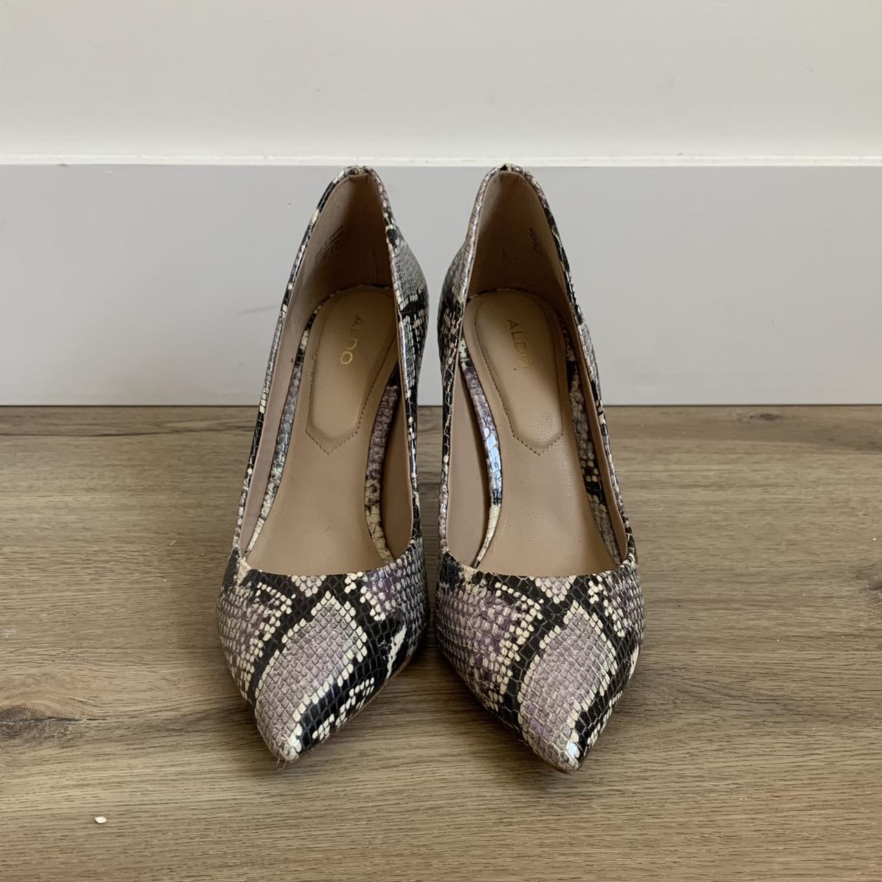 Aldo snakeskin pumps sale