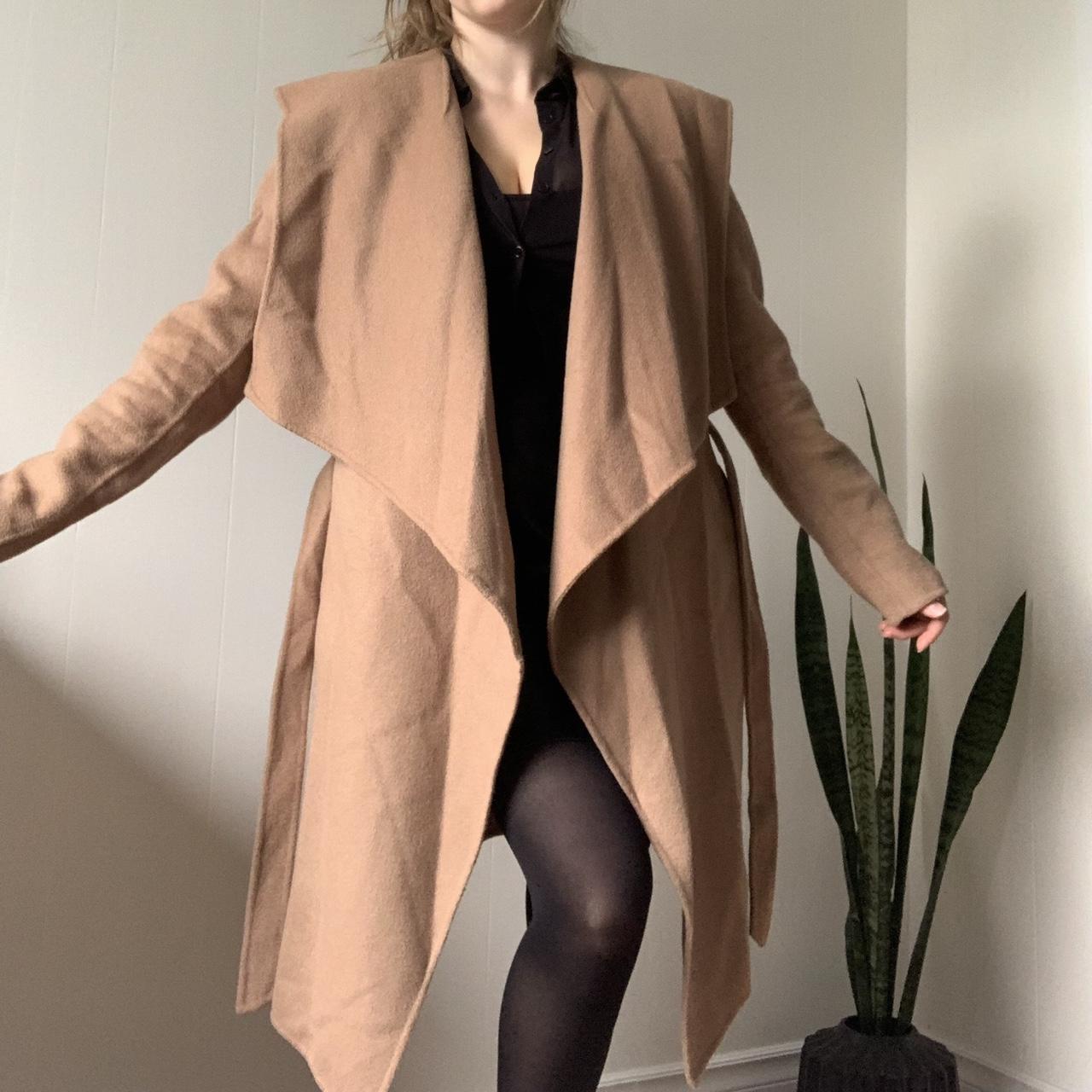 Women's Tan and Brown Coat