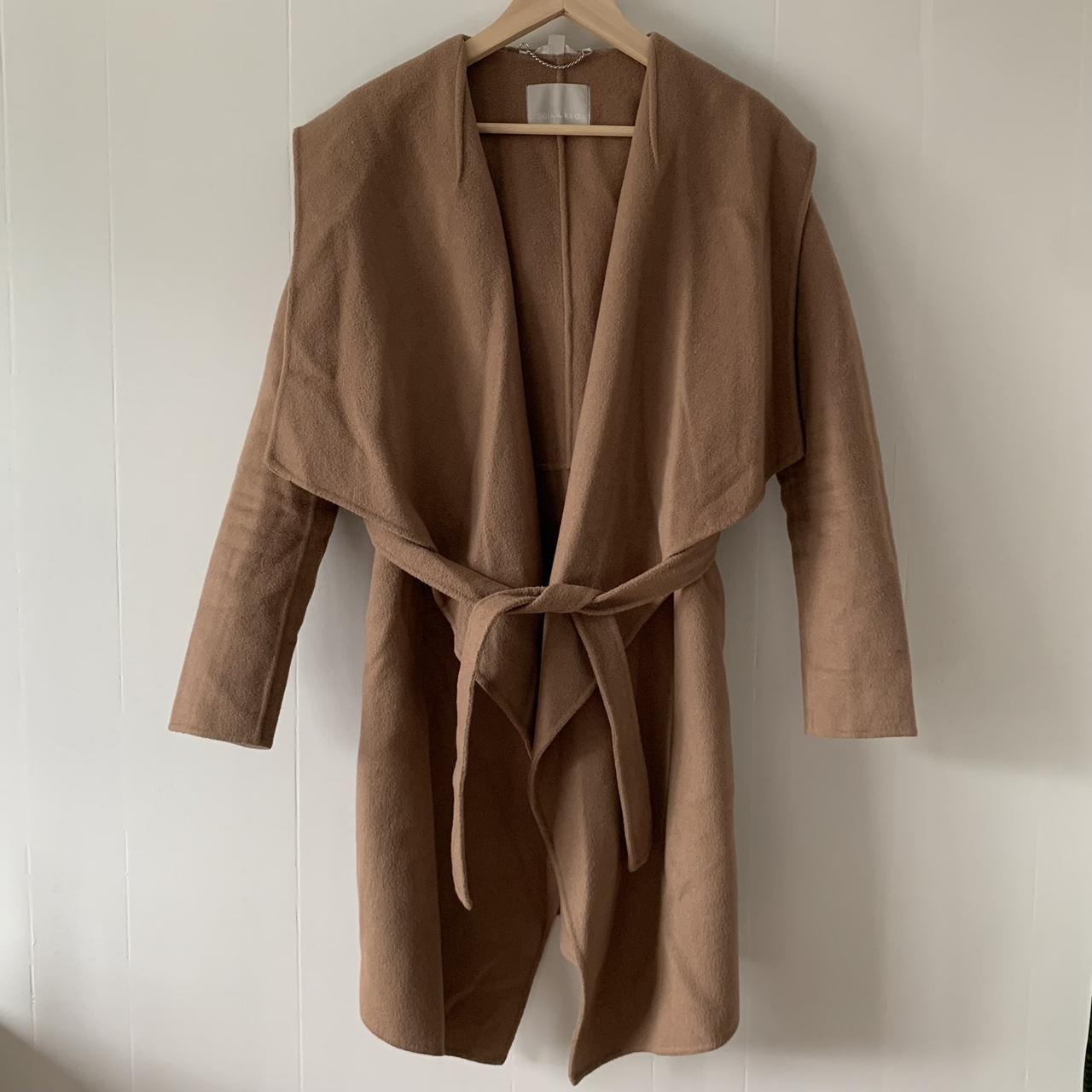 Women's Tan and Brown Coat (2)