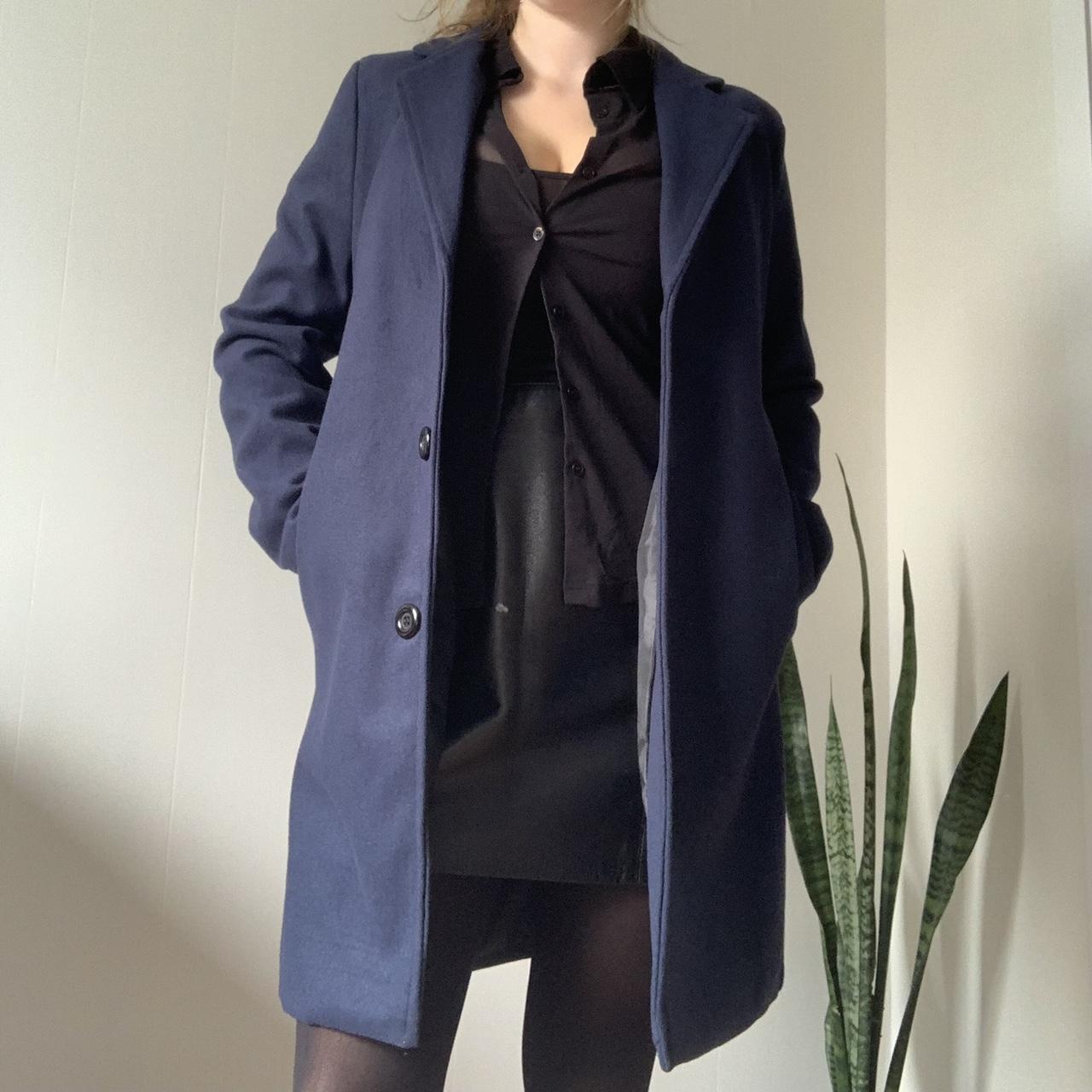 Women's Navy and Blue Jacket (2)