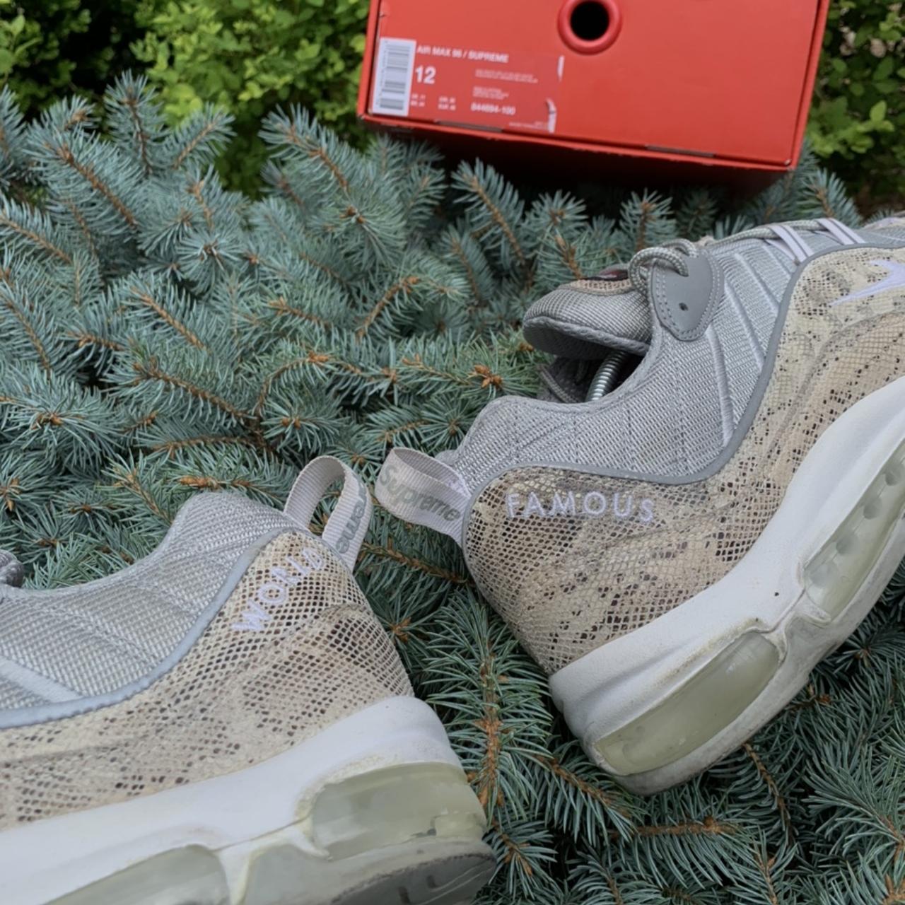 Nike Air Max 98 Supreme Snakeskin w Box Depop